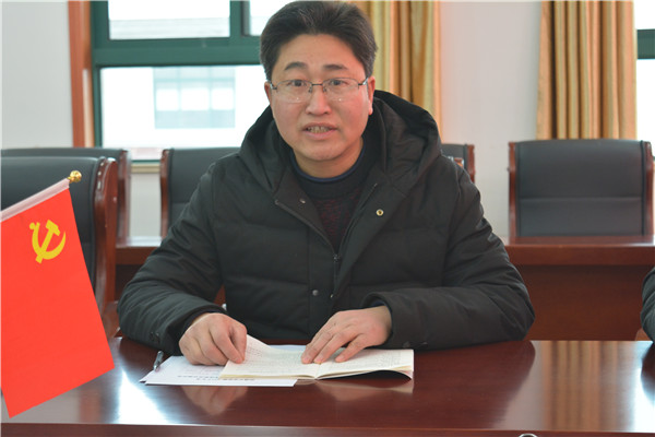 郎溪中学第五党支部开展2019年元月份主题党日暨书记抓党建工作述职